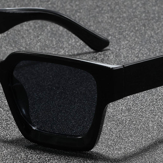 Men's Fashion Black Square sunglasses - Sunglass Lover