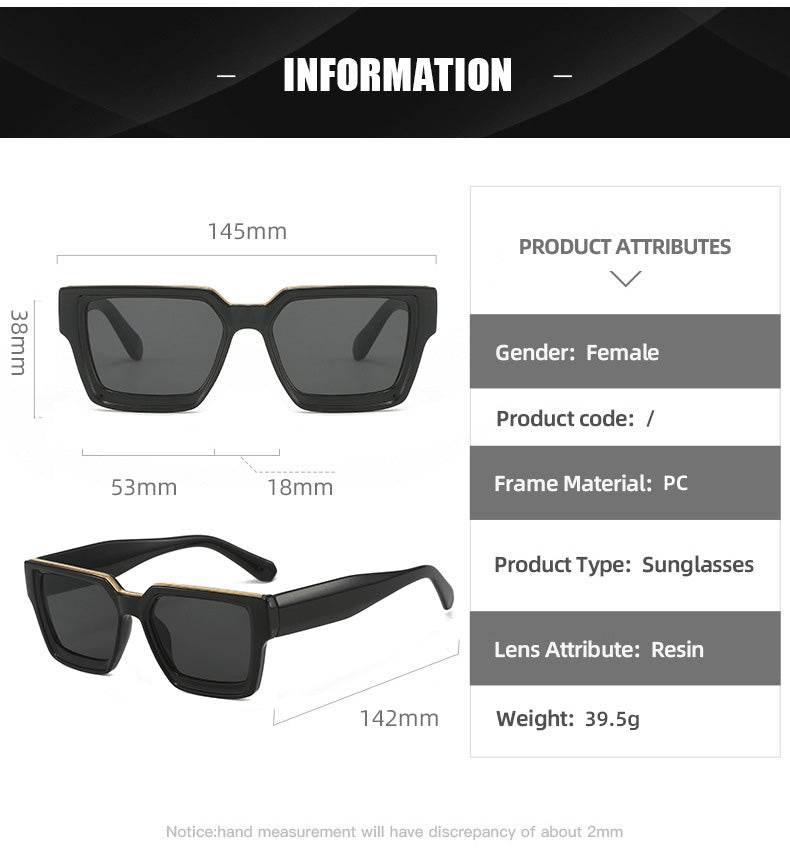 Stylish UV Protection Wayfarer Sunglasses - Sunglass Lover