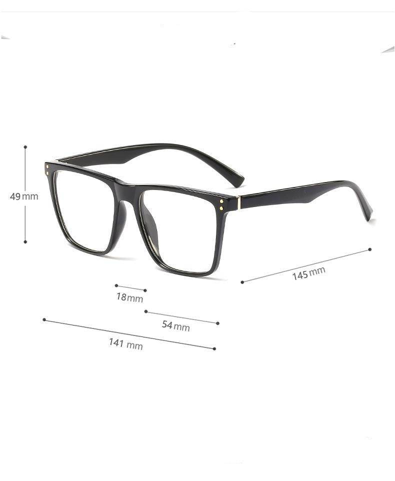 Oversized Square Frame Eyeglasses For Men - - Sunglass Lover