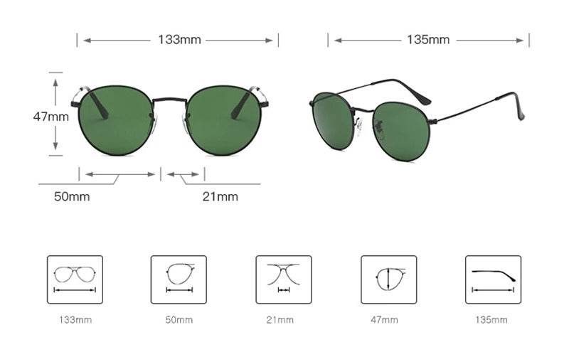 The Camilo Round Sunglasses - Sunglass Lover