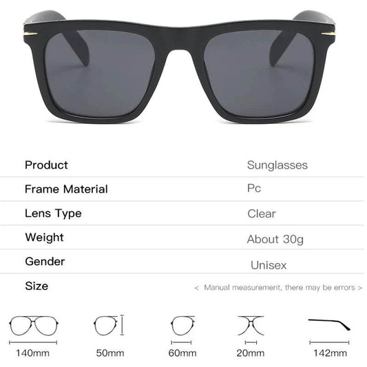 The Jackson Square Sunglasses Men - Sunglass Lover