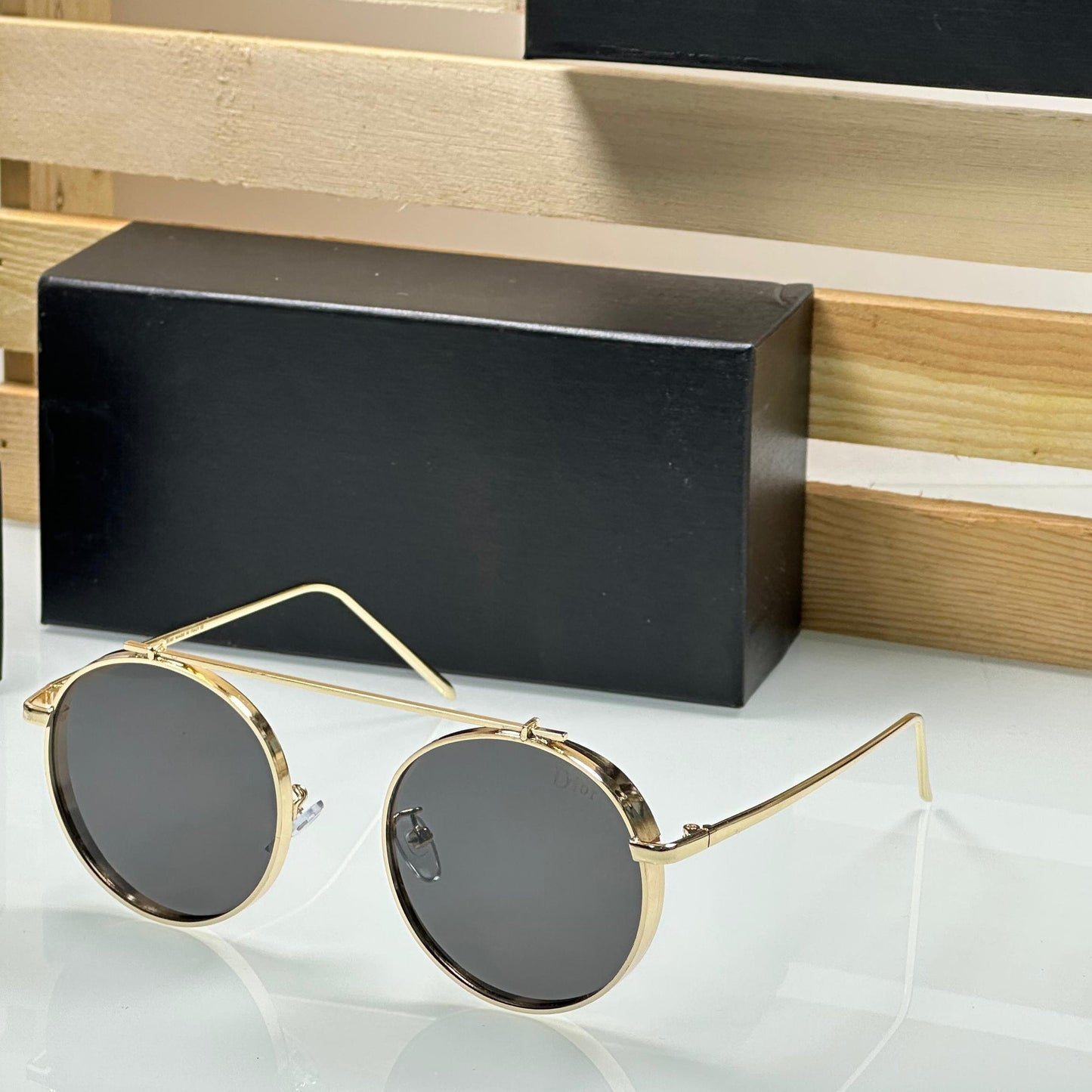 Luxury Round Vintage Designer Sunglasses for Women & Unisex | UV400