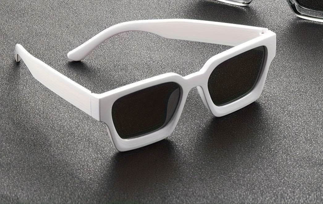 Men’s Square Frame Fashion Glasses – Minimalist Everyday Style - Sunglass Lover