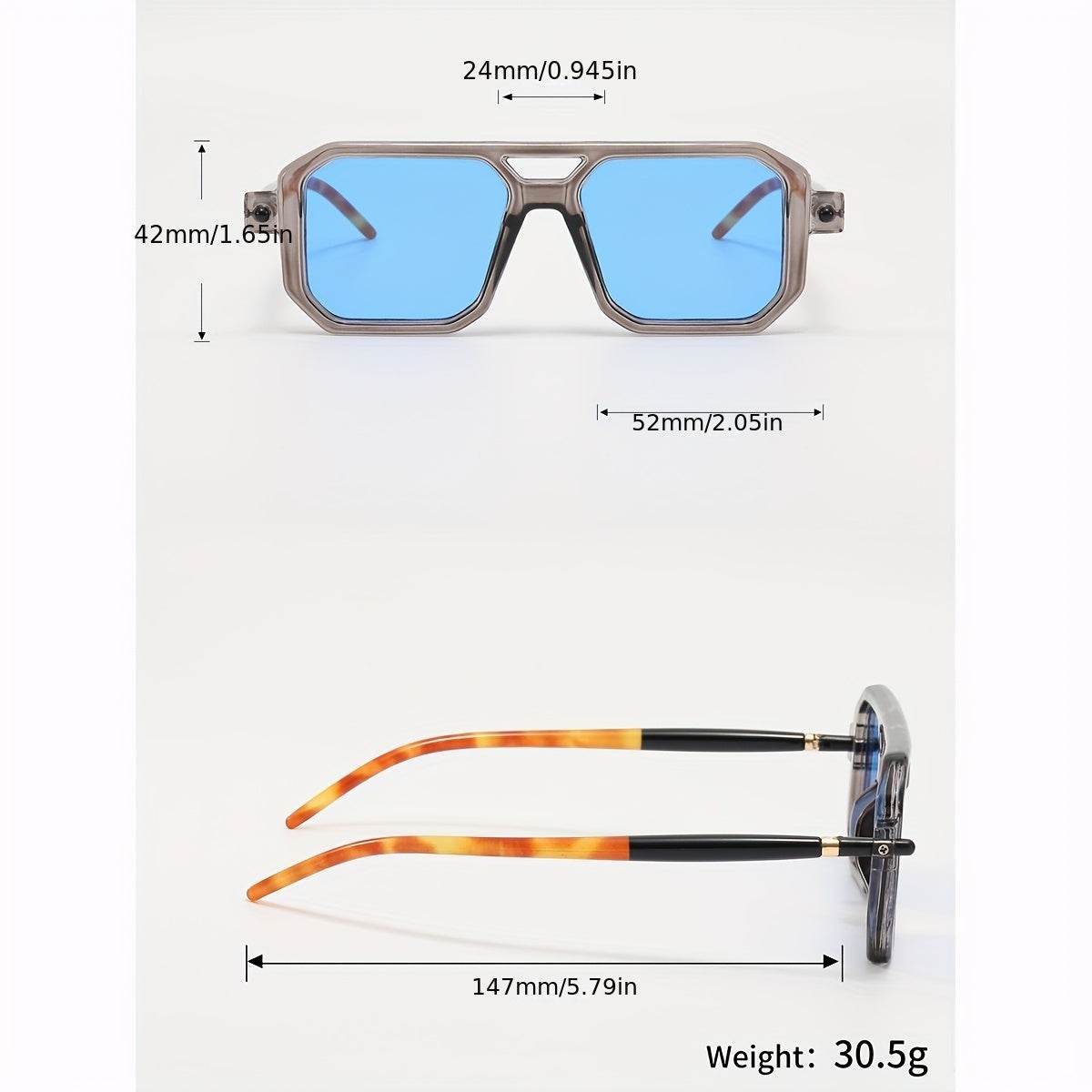 Retro Square Blue Light Glasses - Sunglass Lover