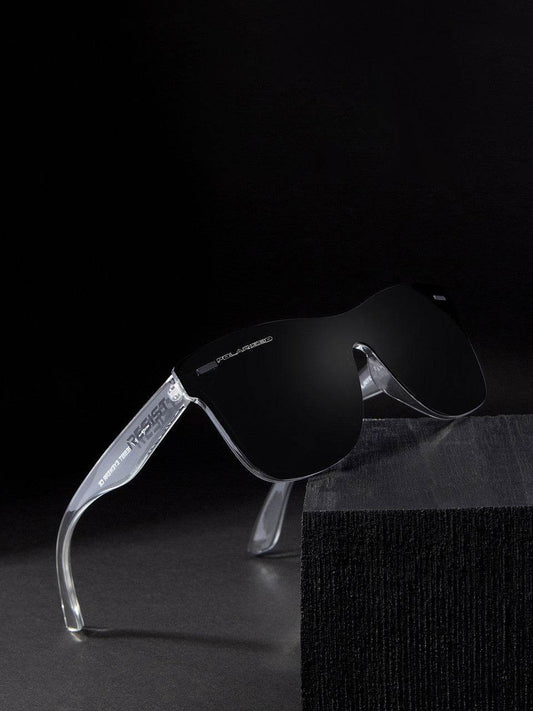 Classic Wayfarer Black Ice Polarized Sunglasses - Sunglass Lover