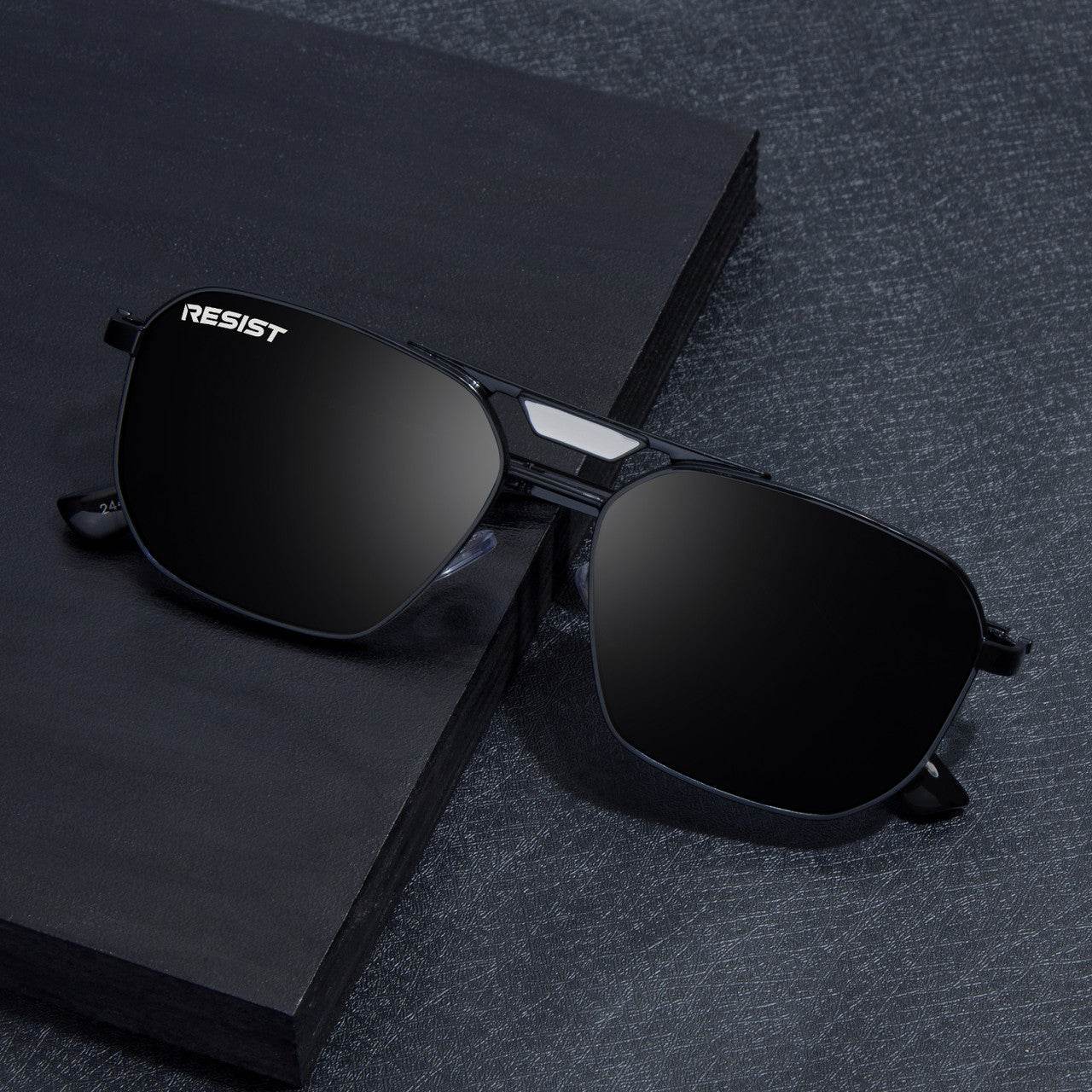 Noah Retro Square Sunglasses – Metal Frame - Sunglass Lover