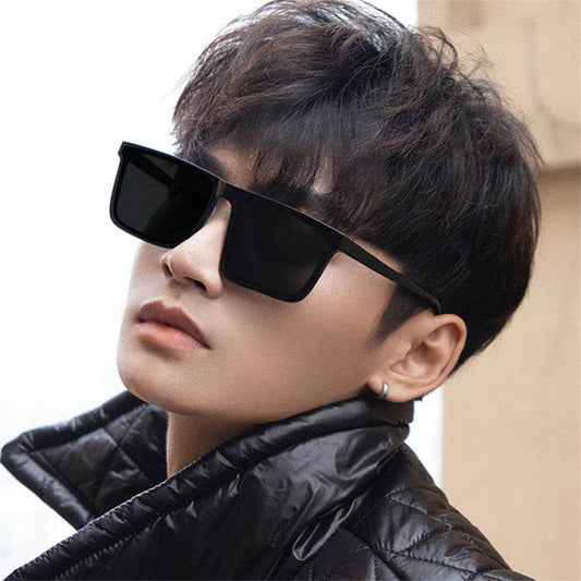 Sunglass Lover Rectangle Flat Top Sunglasses - UV Protection - Sunglass Lover