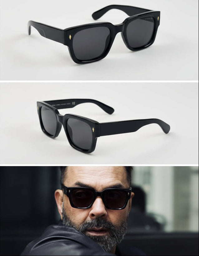 Black Rectangle Sunglasses UV400 Unisex | Sunglass Lover