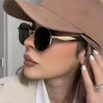 Oval Frame Fashion Glasses for Women – Casual Daily Wear