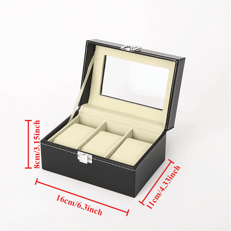 Elegant Watch Storage Box Organizer - Sunglass Lover