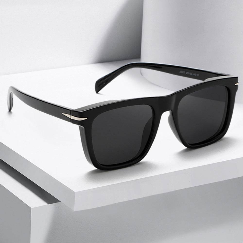 Fashionable Square Black Dress Sunglasses – UV400 - Sunglass Lover