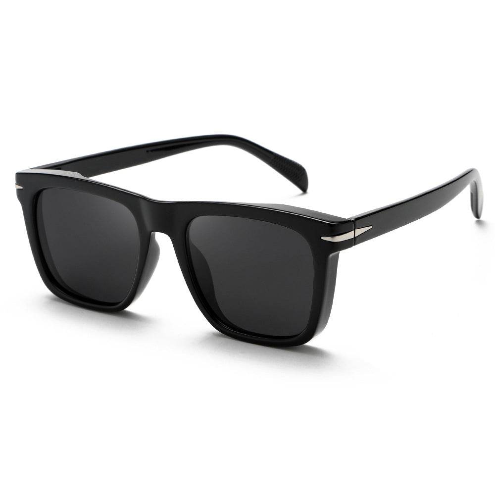 Fashionable Square Black Dress Sunglasses – UV400 - Sunglass Lover
