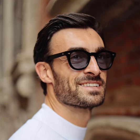Preppy Style Men’s Oval Full Rim PC Glasses - Sunglass Lover