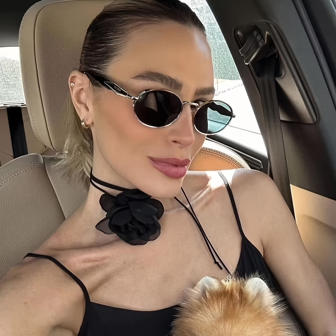 Oval Frame Fashion Glasses for Women – Casual Daily Wear