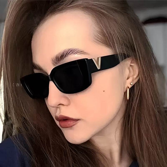 Unisex Oversized Square Glasses – Trendy Full-Rim Eyewear - Sunglass Lover