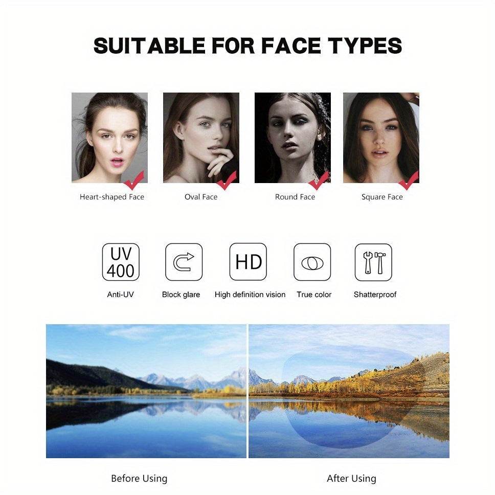 Retro Street Men’s Dual-Beam Fashion Glasses - Sunglass Lover