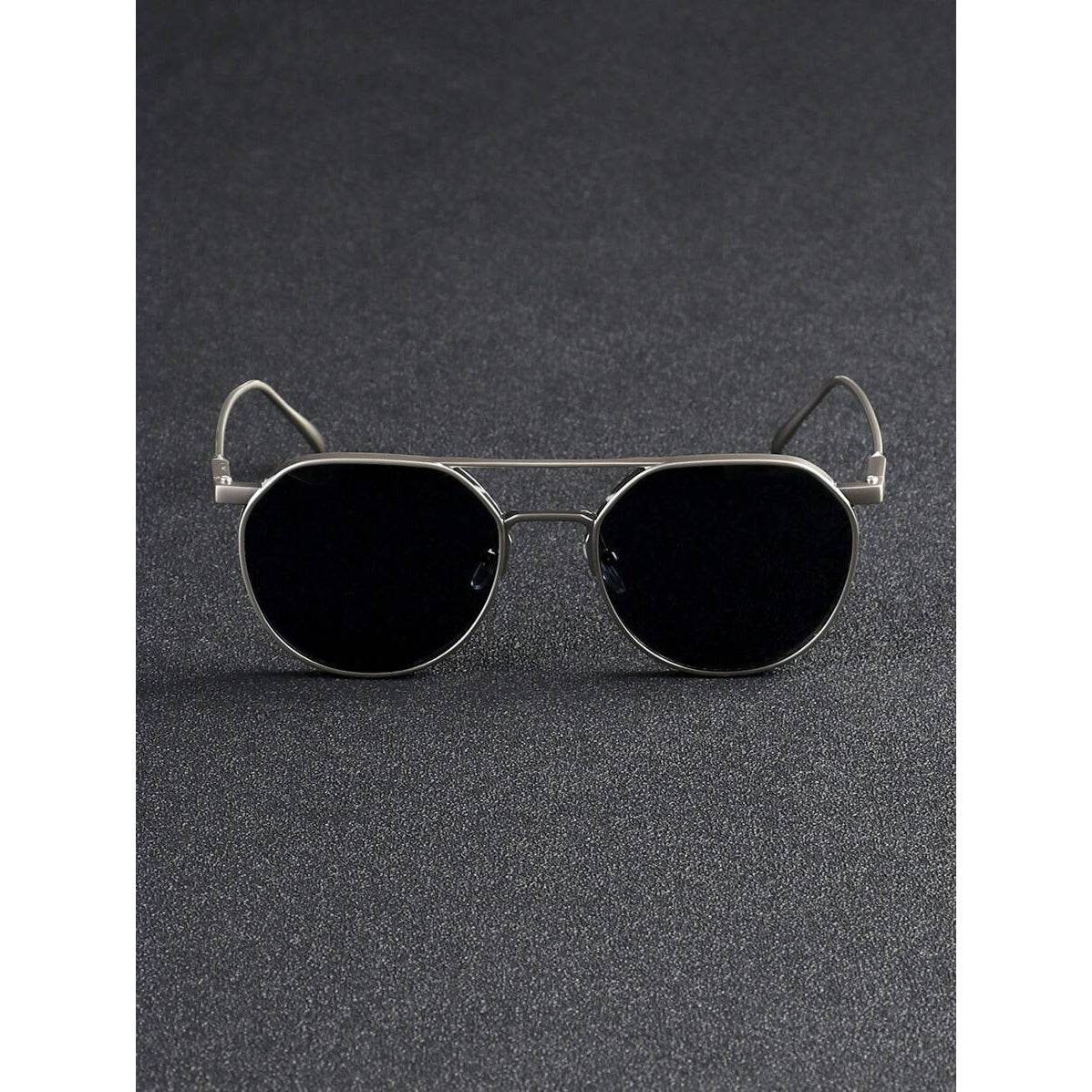 Retro Street Men’s Dual-Beam Fashion Glasses - Sunglass Lover