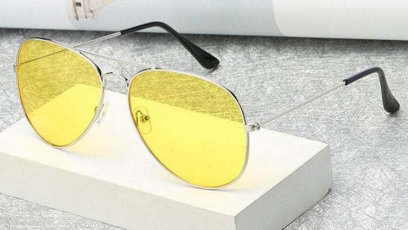 Sunglass Lover New Anti-Glare Day Night Pilot Sunglasses - Sunglass Lover