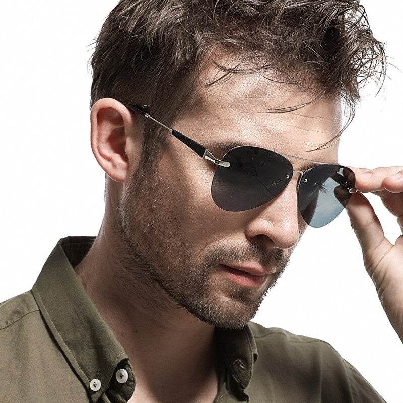 Sunglass Lover Rimless Pilot Sunglasses - Sunglass Lover