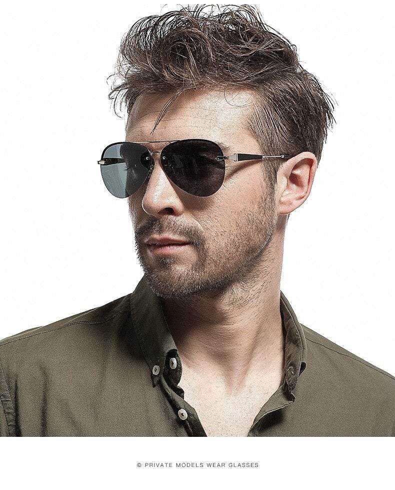 Sunglass Lover Rimless Pilot Sunglasses - Sunglass Lover
