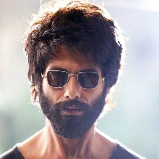 Sunglass Lover Shahid Kapoor's Vintage Rectangular Sunglasses - Sunglass Lover