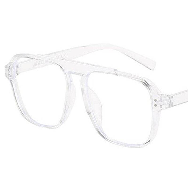 New Arrival Trendy Unisex Anti-Blue Rectangle Glasses - Sunglass Lover