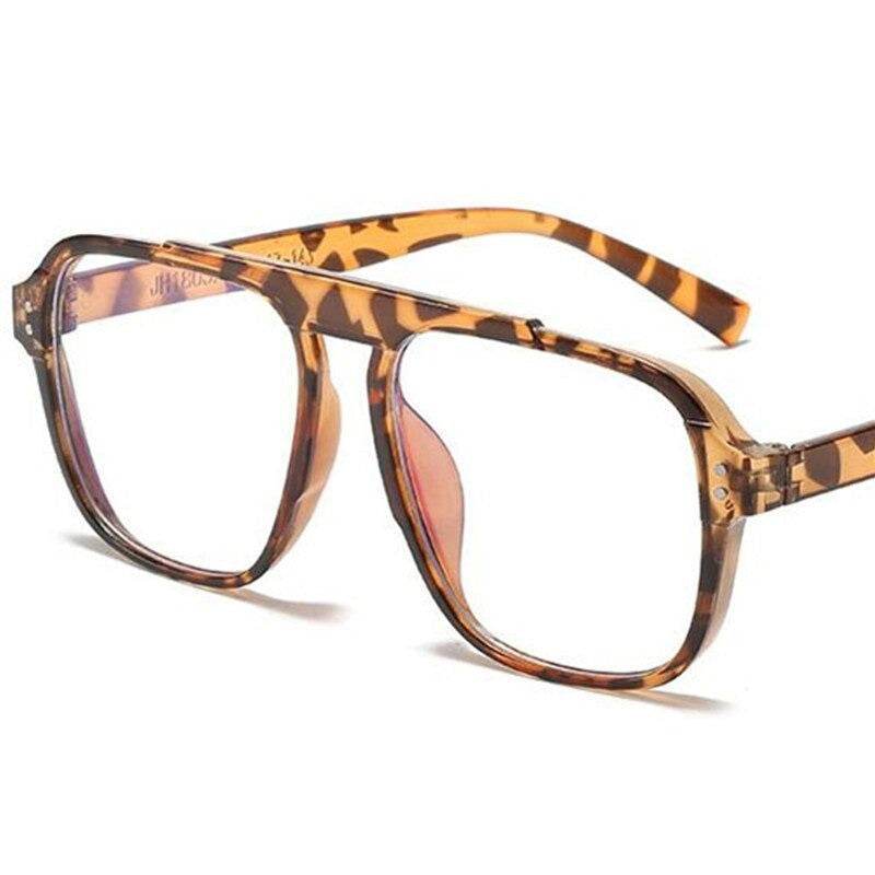 New Arrival Trendy Unisex Anti-Blue Rectangle Glasses - Sunglass Lover