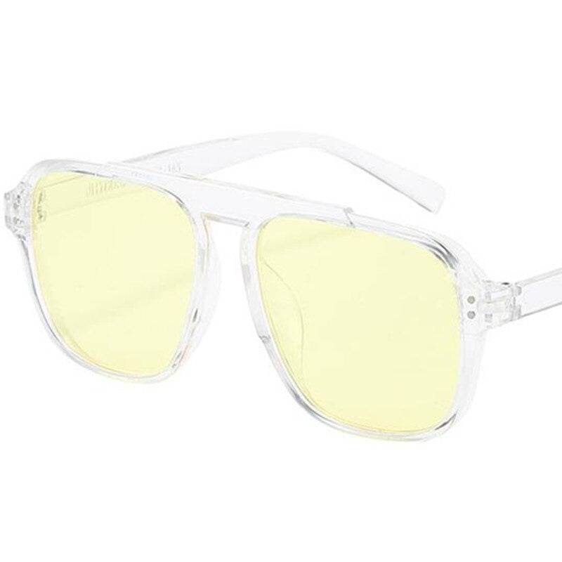 New Arrival Trendy Unisex Anti-Blue Rectangle Glasses - Sunglass Lover