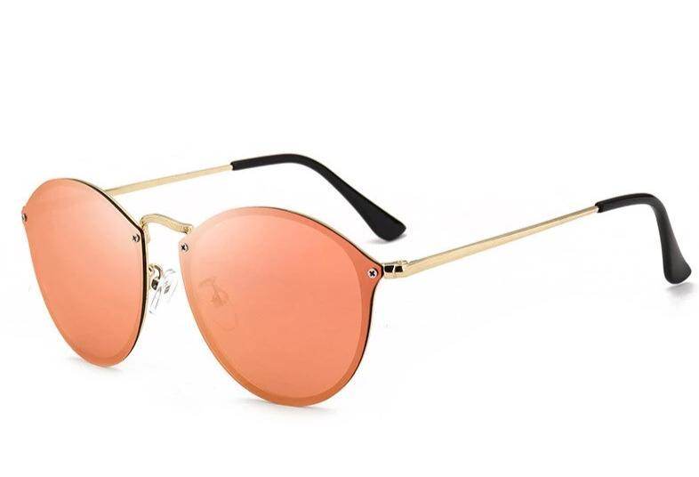 New Blaze Style Rimless Sunglasses For Men And Women - Sunglass Lover