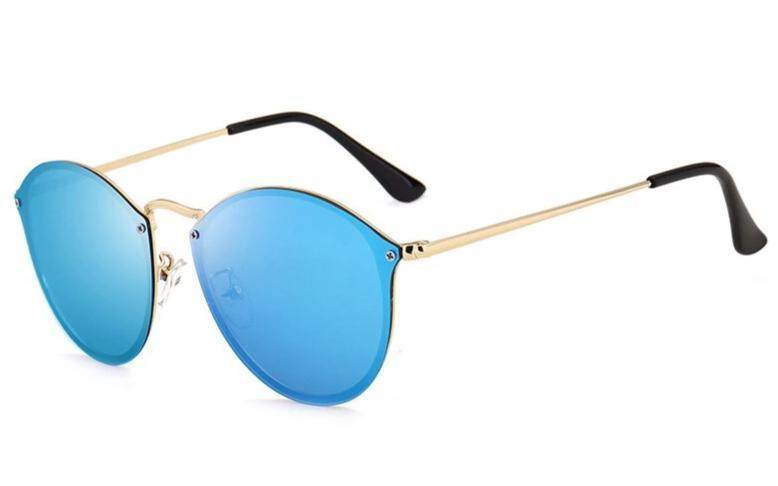New Blaze Style Rimless Sunglasses For Men And Women - Sunglass Lover