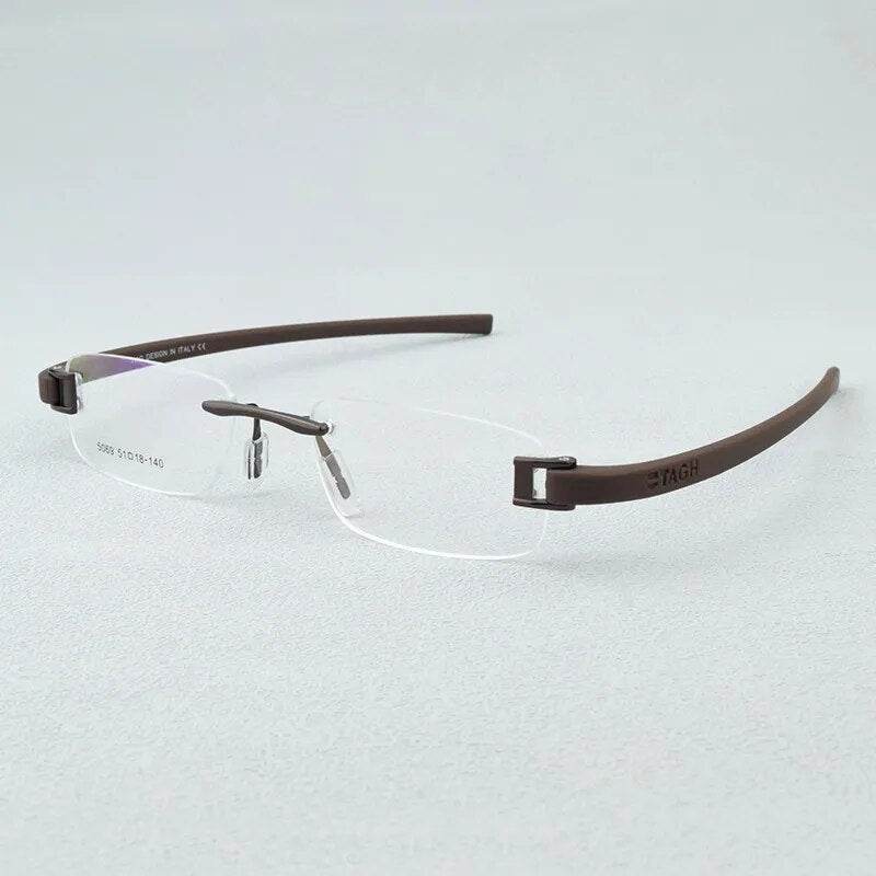 Frameless Glasses Frame - Sunglass Lover