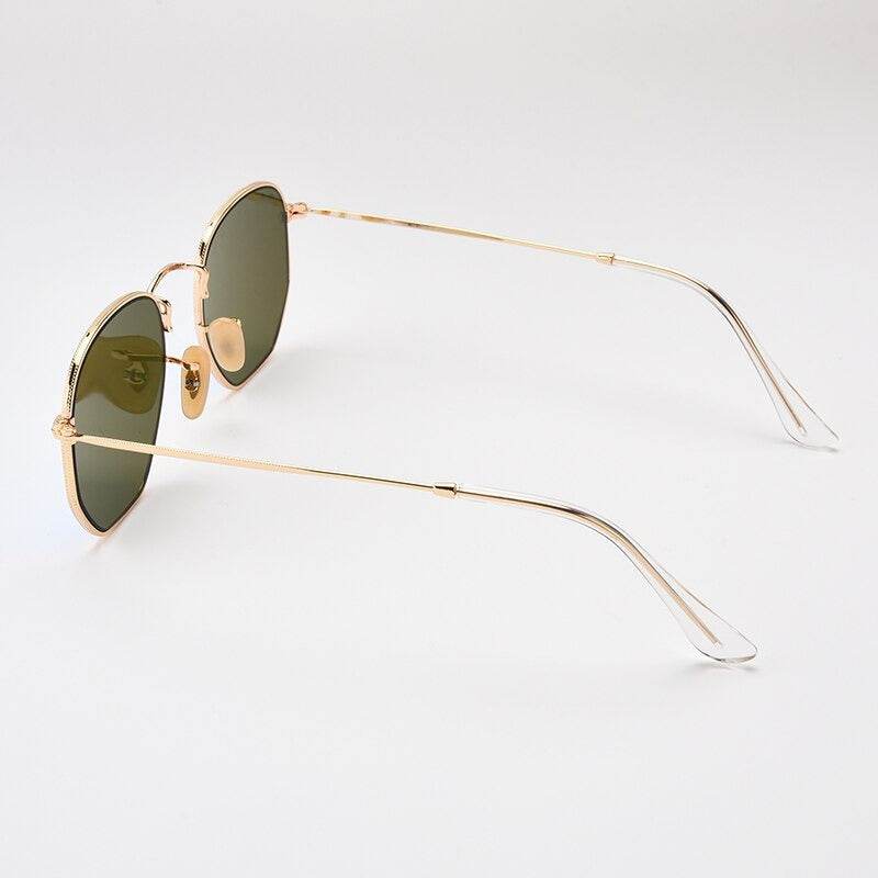 New Polygon Hexagonal Sunglasses For Men Women - JM - Sunglass Lover