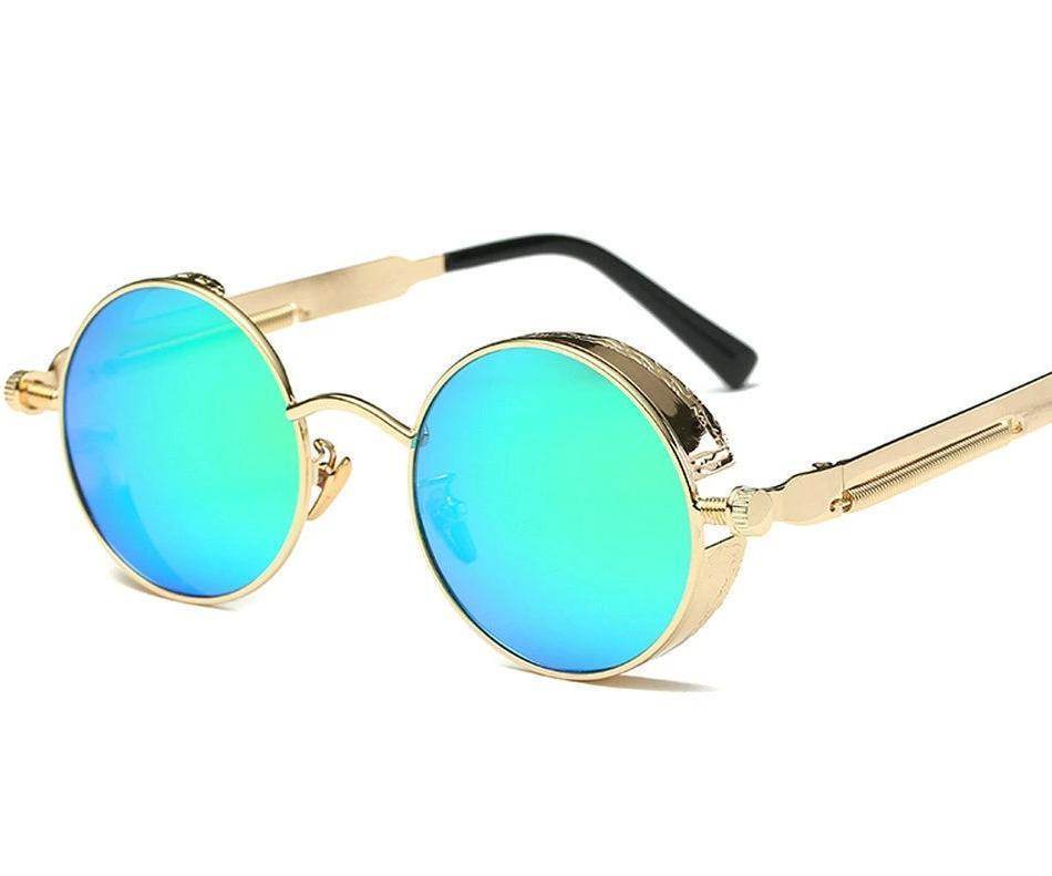 New Round Metal Design Sunglasses For Men And Women - Sunglass Lover