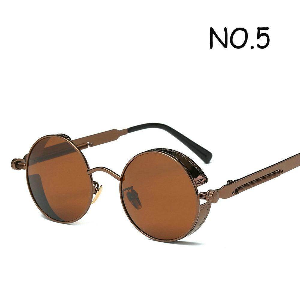New Round Metal Design Sunglasses For Men And Women - Sunglass Lover