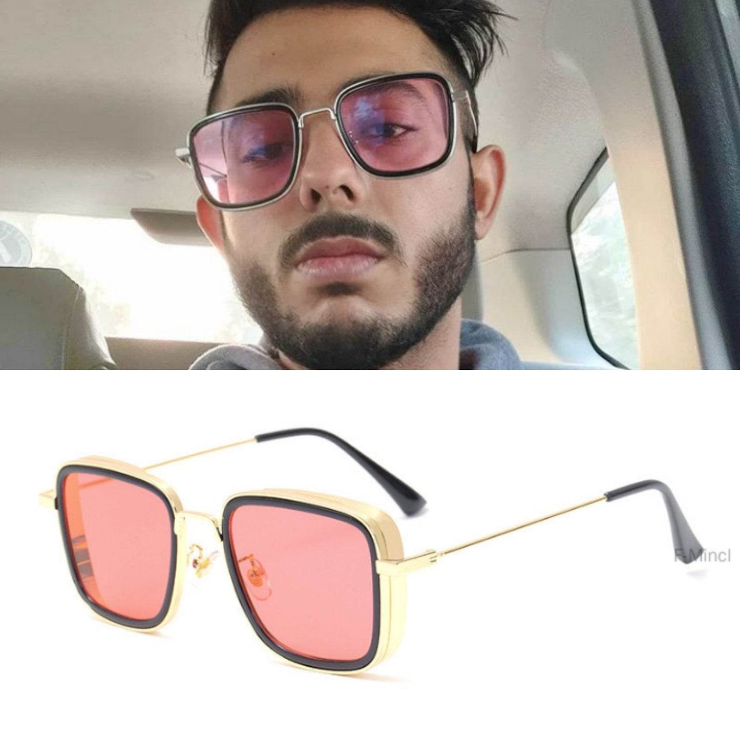 New Stylish carryminati Square Candy Sunglasses For Men And Women - Sunglass Lover