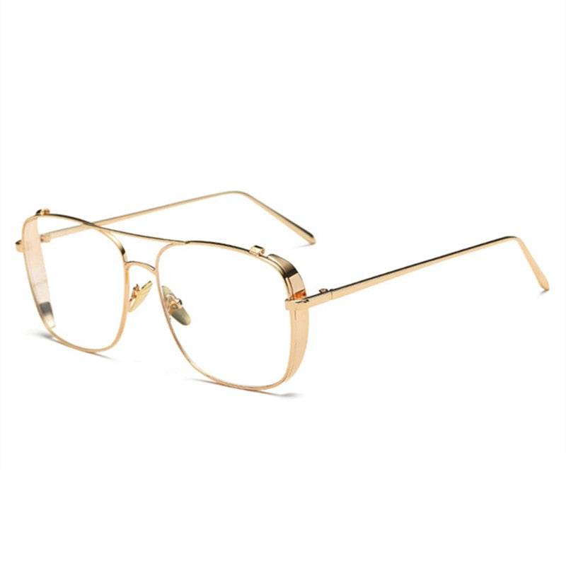 Optical Alloy Glasses Frame Women Men Oversized Transparent Eyeglasses Frames - Sunglass Lover - Sunglass Lover