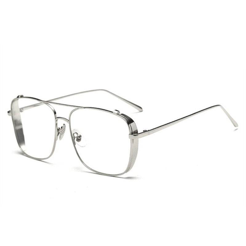 Optical Alloy Glasses Frame Women Men Oversized Transparent Eyeglasses Frames - Sunglass Lover - Sunglass Lover