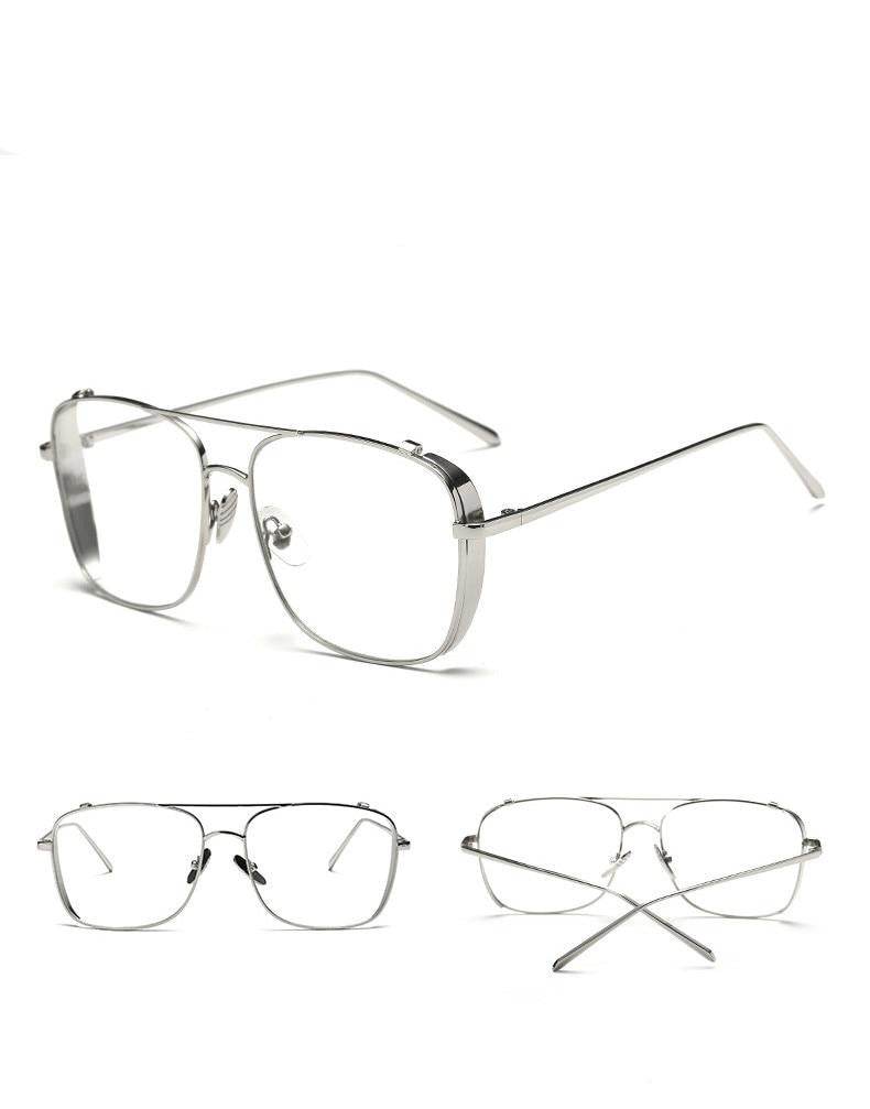 Optical Alloy Glasses Frame Women Men Oversized Transparent Eyeglasses Frames - Sunglass Lover - Sunglass Lover