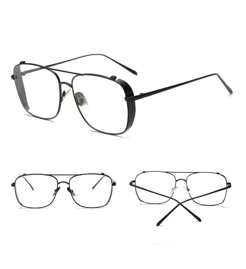 Optical Alloy Glasses Frame Women Men Oversized Transparent Eyeglasses Frames - Sunglass Lover - Sunglass Lover
