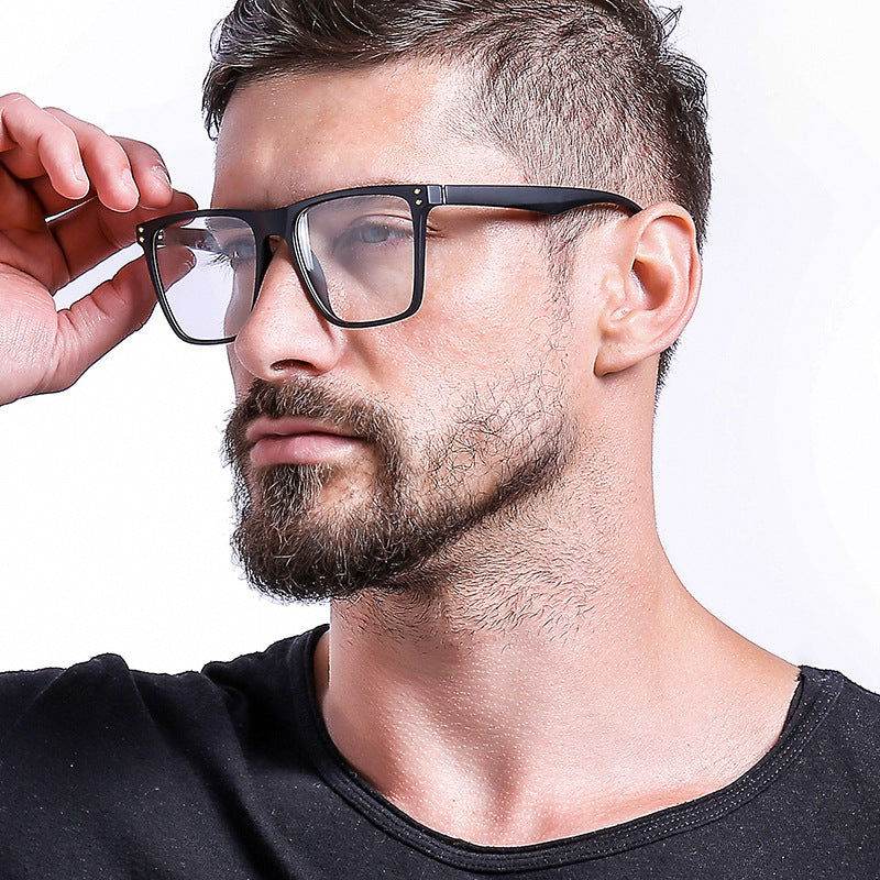 Oversized Square Frame Eyeglasses For Men - - Sunglass Lover