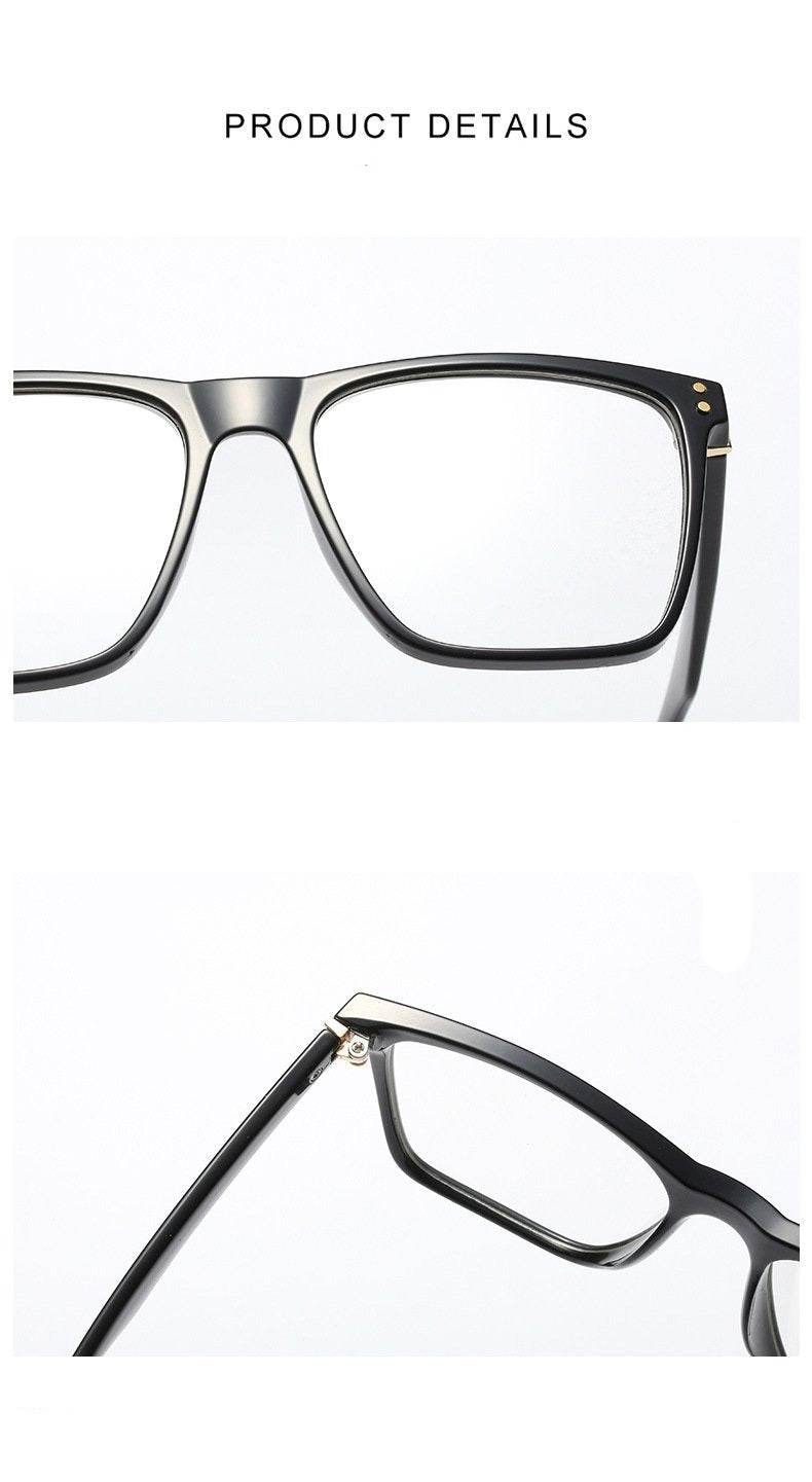 Oversized Square Frame Eyeglasses For Men - - Sunglass Lover