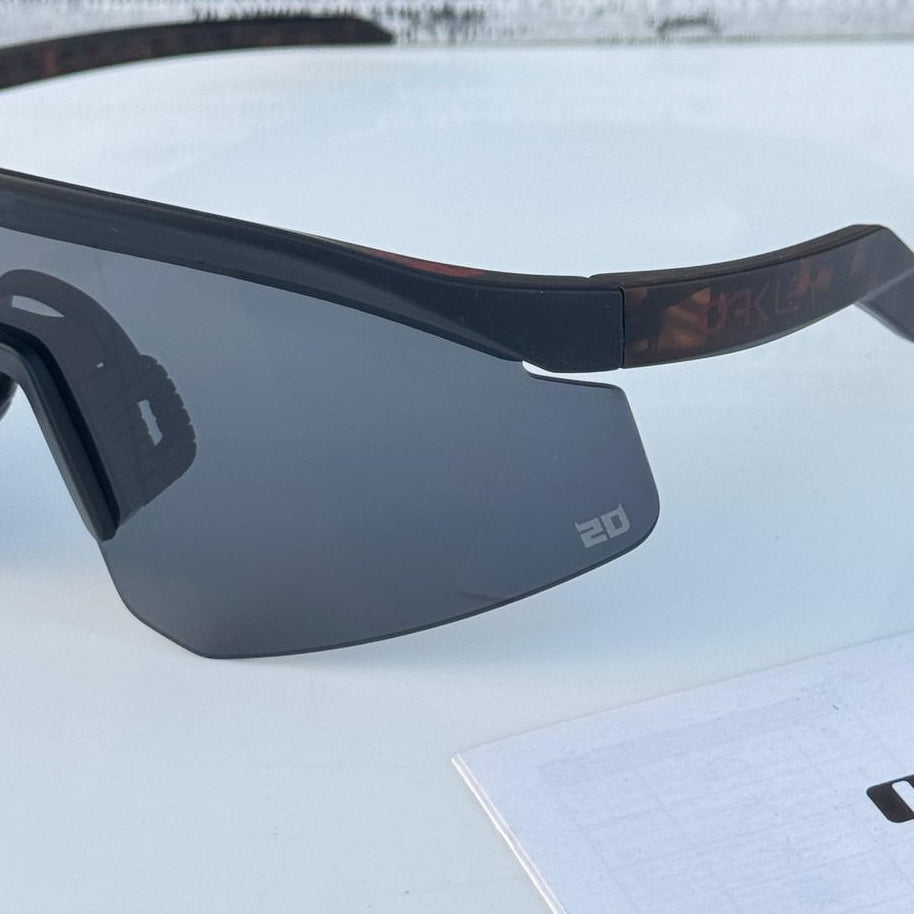 Sports Full Black Prizm UV400 Sunglasses | Lightweight Wraparound Unisex Outdoor