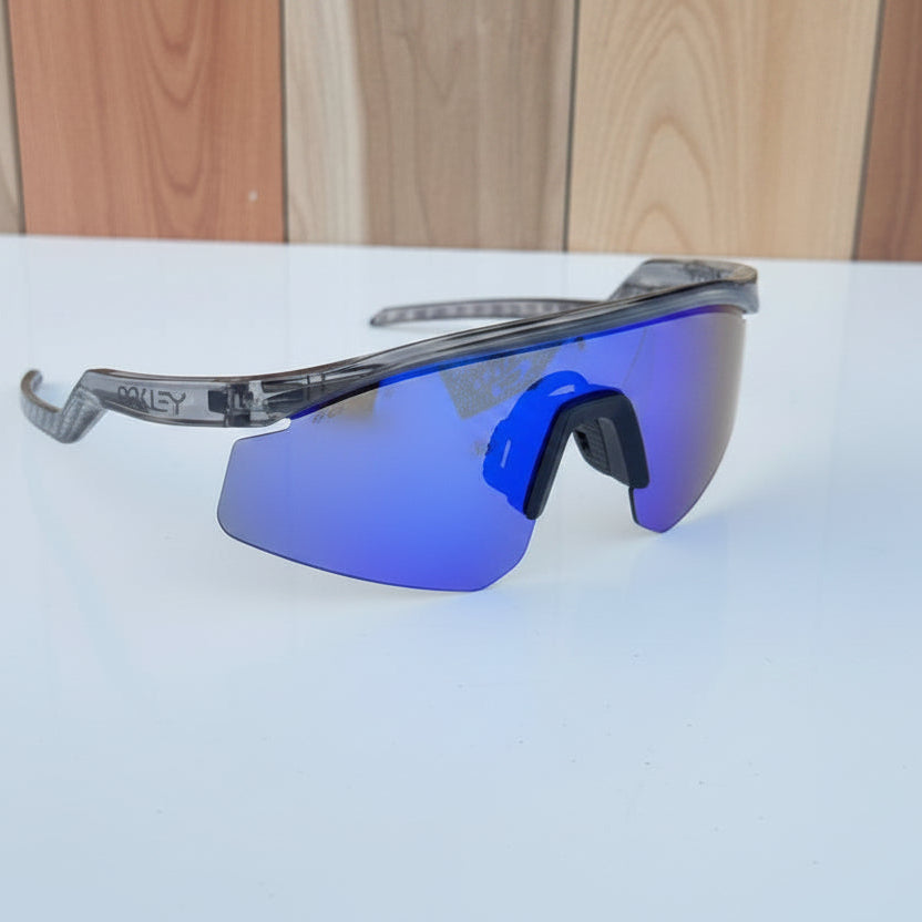 Sports Black Blue Prizm UV400 Sunglasses | Lightweight Wraparound Unisex Outdoor Eyewear