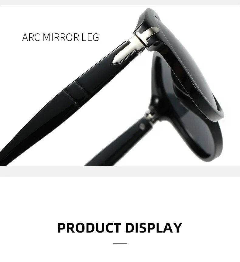 Retro Vintage Polarized Abstract Unisex Sunglasses - SunglassesMart