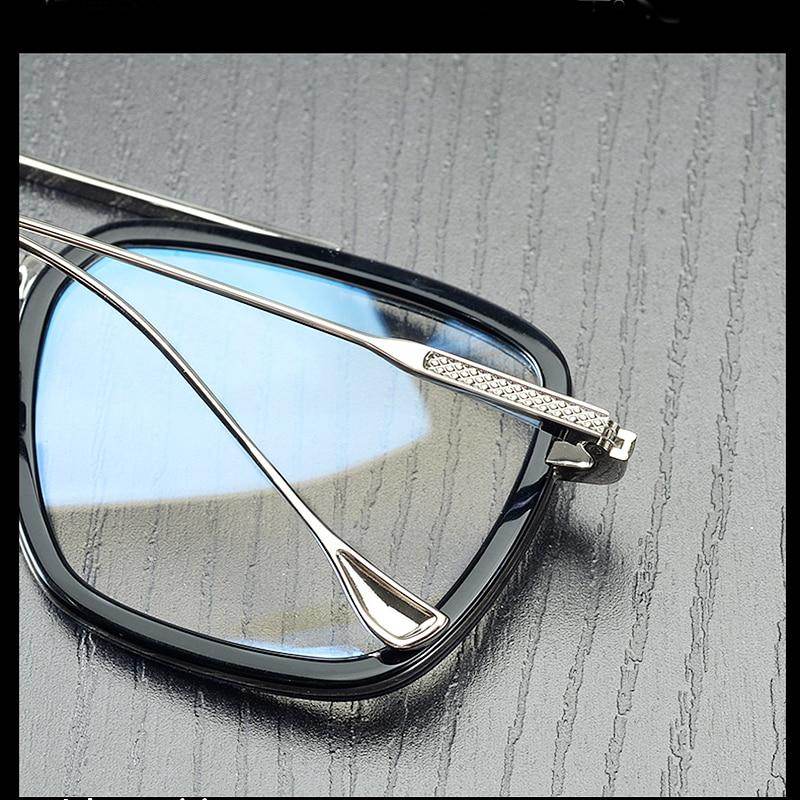 Square Eyeglasses Frames Men Avengers jr Spider-Man Iron Man - Sunglass Lover