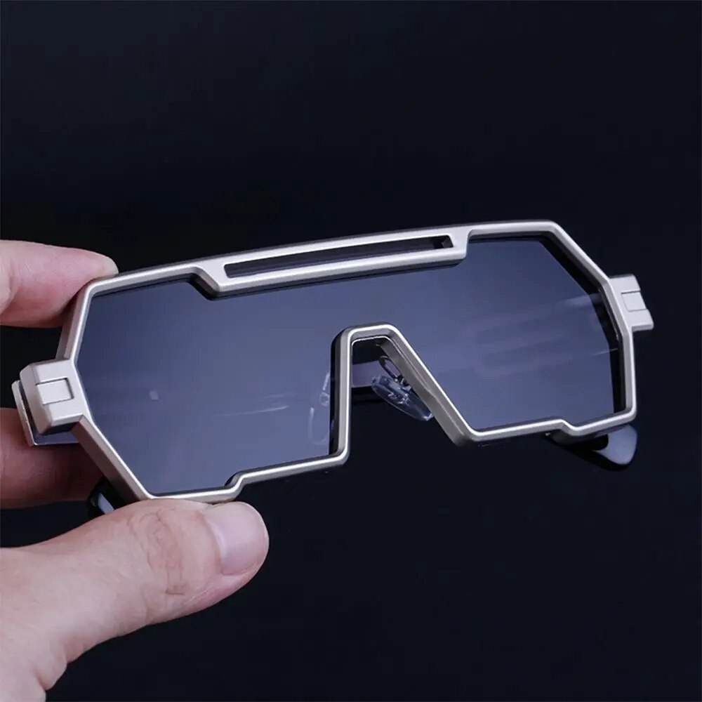 Square Vintage Punk Fashion Glasses Retro - SunglassesMart