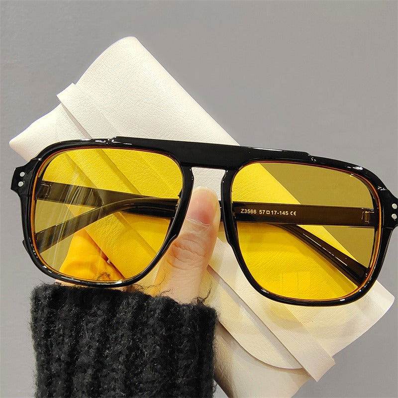 Stylish Candy Color Square Sunglasses - Sunglass Lover