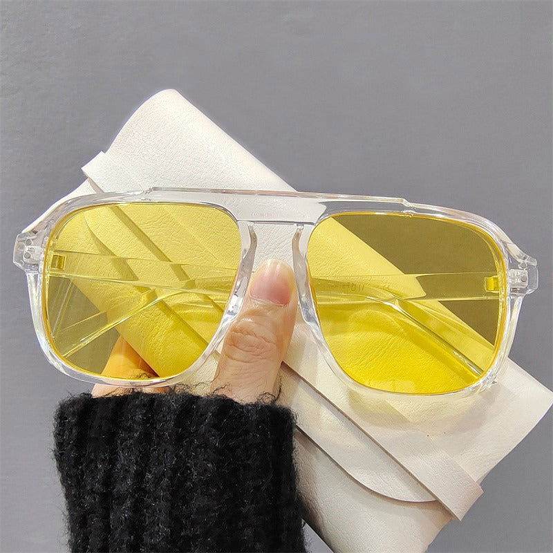 Stylish Candy Color Square Sunglasses - Sunglass Lover