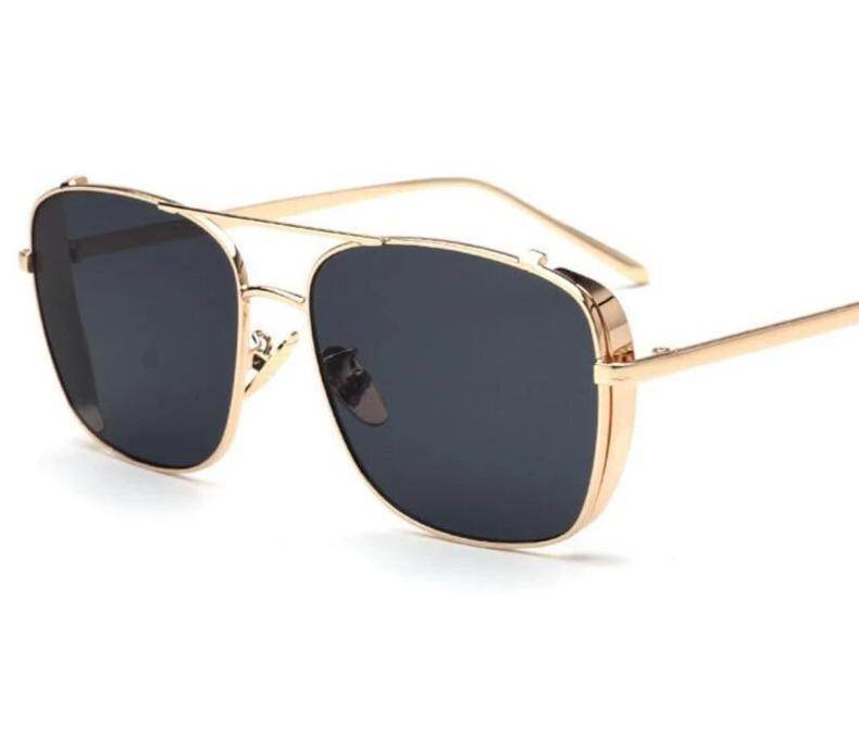 Stylish Celebrity Square Metal Sunglasses For Men And Women - Sunglass Lover