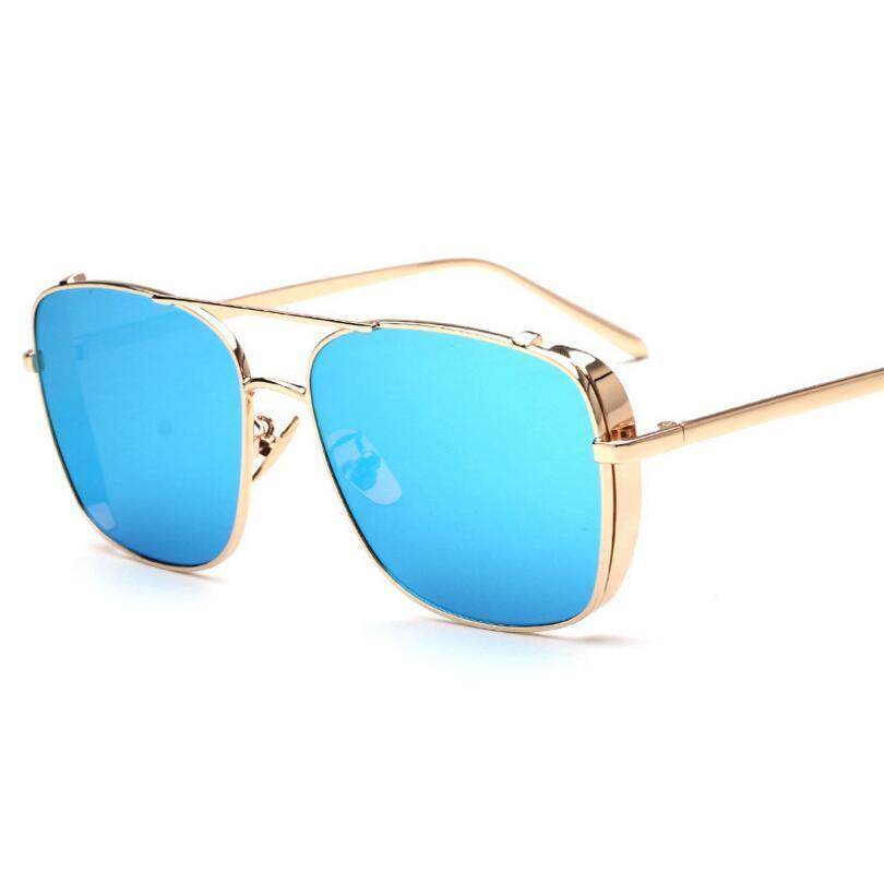 Stylish Celebrity Square Metal Sunglasses For Men And Women - Sunglass Lover